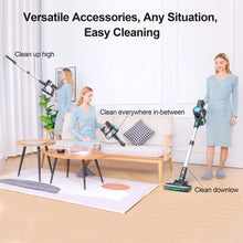 Load image into Gallery viewer, Wnkim Cordless Vacuum Cleaner, 6 in 1 Ultra-Lightweight Stick Vacuum, 2200mAh Battery Up to 40 mins Runtime, Powerful Handheld Vacuum for Hard Floor Carpet Pet Hair Home