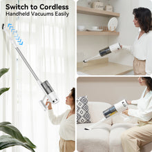 Load image into Gallery viewer, INSE Lightweight Cordless Stick Vacuum Cleaner, 30Kpa Powerful Stick Vacuum for Carpet Pet Hair Hardfloor Home, V120 NEW