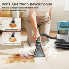 Load image into Gallery viewer, POWEART C688 Carpet Cleaner Machine with Steam, Hot & Cold Water System, 4 Cleaning Modes, Equipped with 14 Cleaning Accessories & 2.3L Water Tank, Ideal for Pets, Hard Floors, Bathroom, Kitchen, Car and Upholstery