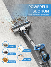 Load image into Gallery viewer, TASVAC Cordless Vacuum Cleaner, 25Kpa Powerful Battery Stick Vacuum Cleaner, 40 Mins Runtimes, Lightweight Vacuum Cleaners for Home-N9