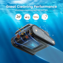 Load image into Gallery viewer, Homadio Cordless Robotic Pool Cleaner, Automatic Pool Vacuum with Wall-Climbing Function, Up to 150 Mins Runtime, Suitable for Inground & Above-Ground Pools Up to 2200 Sq.Ft