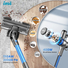 Load image into Gallery viewer, Homadio 8-in-1 Cordless Stick Vacuum Cleaner, 400W 30KPa Powerful Suction, Up to 55 Mins Runtime, LED Digital Display & Wall Mount Charging, Lightweight Wireless Vacuum for Hard Floors, Carpets & Pet Hair