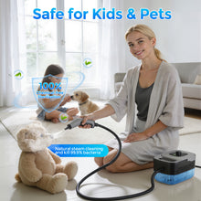 Load image into Gallery viewer, Homadio Steam Cleaner, 12‑Second Rapid Heat‑Up, 3‑Tier Adjustable Steam Levels, 16‑Piece Accessory Kit & 1.6L Large Water Tank for Kitchen, Bathroom, Car, Glass Windows and Tile Surfaces