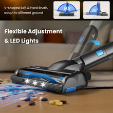 Load image into Gallery viewer, Wnkim Cordless Vacuum Cleaner for Carpet Hard Floor Pet Hair, 25Kpa Stick Vacuum with LED Display, 45 Min Max Runtime-S700