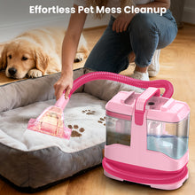Load image into Gallery viewer, POWEART C9S Portable Carpet Cleaner Machine, Multi-Surface Spot Stain & Odor Remover with 3 Interchangeable Brushes, Deep Cleaning for Area Rugs, Couches, Stairs, Mattresses, Upholstery and Car Interiors