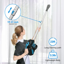 Load image into Gallery viewer, Homadio 3-in-1 Corded Stick Vacuum Cleaner, 600W Motor 18kPa Powerful Suction, 20ft Power Cord, Lightweight Convertible Handheld Vacuum with Dual-Mode Floor Brush for Hard Floors, Carpets & Pet Hair