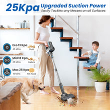 Load image into Gallery viewer, Wnkim Cordless Vacuum Cleaner for Carpet Hard Floor Pet Hair, 25Kpa Stick Vacuum with LED Display, 45 Min Max Runtime-S700