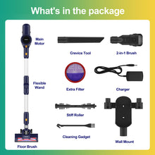 Load image into Gallery viewer, Poweart Cordless vacuum cleaner, 6-in-1 Multifunction Lightweight Quiet, Vacuum Cleaners for Home Pet Hair-N7P