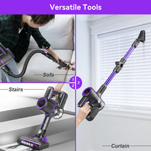 Load image into Gallery viewer, Poweart Vacuum Cleaners for Home, 30Kpa Powerful Cordless Stick Vacuum Cleaner, 50 Mins Runtime, 8 in 1 Stick Vacuum Cleaner-N700