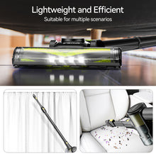 Load image into Gallery viewer, YOMA Cordless Vacuum Cleaner, 8 in 1 Lightweight Stick Vacuum with Detachable Battery, Brushless Motor, Powerful Suction Vacuum Cleaner for Home Carpet Hard Floor Pet Hair - Yellow