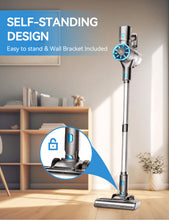 Load image into Gallery viewer, TASVAC Cordless Vacuum Cleaner, 25Kpa Powerful Battery Stick Vacuum Cleaner, 40 Mins Runtimes, Lightweight Vacuum Cleaners for Home-N9
