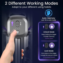 Load image into Gallery viewer, YOMATECH Cordless Vacuum Cleaner, 30Kpa/350W Powerful Stick Vacuum, Up to 50 Mins Runtime Rechargeable Battery, 6 in 1 Lightweight Vacuum Cleaners for Home Hardfloor Carpet Pet Hair Purple