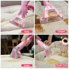 Load image into Gallery viewer, POWEART C9S Portable Carpet Cleaner Machine, Multi-Surface Spot Stain & Odor Remover with 3 Interchangeable Brushes, Deep Cleaning for Area Rugs, Couches, Stairs, Mattresses, Upholstery and Car Interiors