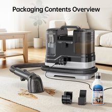 Load image into Gallery viewer, POWEART C3 Portable Carpet Cleaner, Ultra-Powerful 17Kpa Pet-Friendly Spot & Odor Remover, Dual-Tank Deep Cleaning Machine for Upholstery, Couches, Car Interiors, Stairs and Mattresses