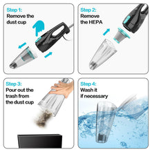 Load image into Gallery viewer, Poweart R3S Corded Vacuum Cleaner,9 in 1 Powerful Suction,16kPa Lightweight Handheld Cleaner for Carpet,Hard Floor,Pet Hair