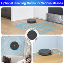 Load image into Gallery viewer, POWEART 3-in-1 Robot Vacuum and Mop, Self-Charging, 100-Min Runtime, Obstacle &amp; Cliff Detect for Carpet &amp; Hard Floors
