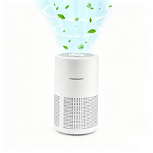 Load image into Gallery viewer, POWEART Air Purifier | True HEPA 99.97% Filtration, 20dB Ultra‑Quiet, 3 Fan Speeds, 2‑4‑8H Timer &amp; Night‑Light for Bedroom, Dorm &amp; Home Office
