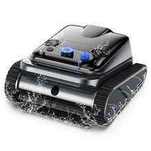 Load image into Gallery viewer, POWEART Y50 Cordless Robotic Pool Vacuum Cleaner, 4-in-1 Pool Cleaning Robot, Up to 300 Mins Runtime, IPX8 Waterproof, Wall &amp; Waterline Cleaning, Covers Up to 2000 Sq.ft for Inground Swimming Pools

