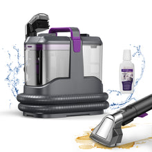 Load image into Gallery viewer, Homadio Portable Carpet and Upholstery Cleaner, Deep Cleaning Pet Spot Cleaner, Powerful Stain &amp; Odor Remover, Dual Tank Design, Ideal for Couch, Car Interior, Stairs, Mattress
