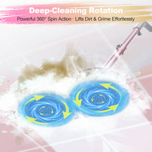 Load image into Gallery viewer, POWEART F6 Steam Mop, Corded Steam Cleaner with LED Lights, 15.22oz Water Tank, Lightweight Self-Standing Steam Mop, Achieve 99.99% Deep Cleaning for Hardwood, Marble &amp; Kitchen Floors
