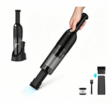 Load image into Gallery viewer, POWEART H1 Cordless Handheld Vacuum Cleaner, 3-in-1 Lightweight Wireless Vacuum with 4-Layer HEPA Filtration, 500ml Dust Bin, 2 Power Modes, ≤60dB Low Noise for Home, Car, Hard Floors &amp; Pet Hair
