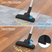 Load image into Gallery viewer, Homadio 3-in-1 Corded Stick Vacuum Cleaner, 600W Motor 18kPa Powerful Suction, 20ft Power Cord, Lightweight Convertible Handheld Vacuum with Dual-Mode Floor Brush for Hard Floors, Carpets &amp; Pet Hair
