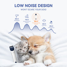 Load image into Gallery viewer, POWEART P50 Dog Grooming Vacuum Kit, 8-in-1 Pet Clipper Grooming Set, 12000PA Strong Suction Power, 2.5L Large Capacity Dust Cup, Low Noise Pet Shedding Vacuum with Detachable Hose for Dogs and Cats
