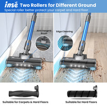 Load image into Gallery viewer, Homadio 8-in-1 Cordless Stick Vacuum Cleaner, 400W 30KPa Powerful Suction, Up to 55 Mins Runtime, LED Digital Display &amp; Wall Mount Charging, Lightweight Wireless Vacuum for Hard Floors, Carpets &amp; Pet Hair
