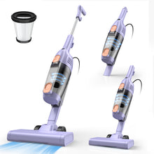 Load image into Gallery viewer, Homadio 3‑in‑1 Corded Stick Vacuum, 1.68LBS Lightweight Handheld Vacuum with Powerful Suction, 450CM Cord for Hardwood, Tile, Low‑Pile Carpet &amp; Pet Hair
