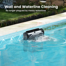 Load image into Gallery viewer, Homadio Cordless Robotic Pool Cleaner, Automatic Pool Vacuum with Wall-Climbing Function, Up to 150 Mins Runtime, Suitable for Inground &amp; Above-Ground Pools Up to 2200 Sq.Ft
