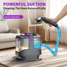 Load image into Gallery viewer, Homadio Portable Carpet and Upholstery Cleaner, Deep Cleaning Pet Spot Cleaner, Powerful Stain &amp; Odor Remover, Dual Tank Design, Ideal for Couch, Car Interior, Stairs, Mattress
