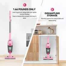 Load image into Gallery viewer, POWEART R6X Corded Vacuum Cleaner, 2-in-1 Lightweight Handheld Vacuum Cleaner, 22KPa Suction for Pet Hair &amp; Hard Floor, 4.41lbs, 16.4ft Cord, 0.9L Dust Cup

