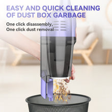 Load image into Gallery viewer, Homadio 3‑in‑1 Corded Stick Vacuum, 1.68LBS Lightweight Handheld Vacuum with Powerful Suction, 450CM Cord for Hardwood, Tile, Low‑Pile Carpet &amp; Pet Hair
