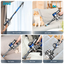 Load image into Gallery viewer, Homadio 8-in-1 Cordless Stick Vacuum Cleaner, 400W 30KPa Powerful Suction, Up to 55 Mins Runtime, LED Digital Display &amp; Wall Mount Charging, Lightweight Wireless Vacuum for Hard Floors, Carpets &amp; Pet Hair
