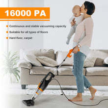 Load image into Gallery viewer, Homadio 9-in-1 Corded Stick Vacuum Cleaner, Powerful Suction, 0.8L Dust Cup, 3-Layer Filtration, Lightweight Convertible Handheld &amp; Stick Vacuum for Hard Floors, Carpets &amp; Pet Hair
